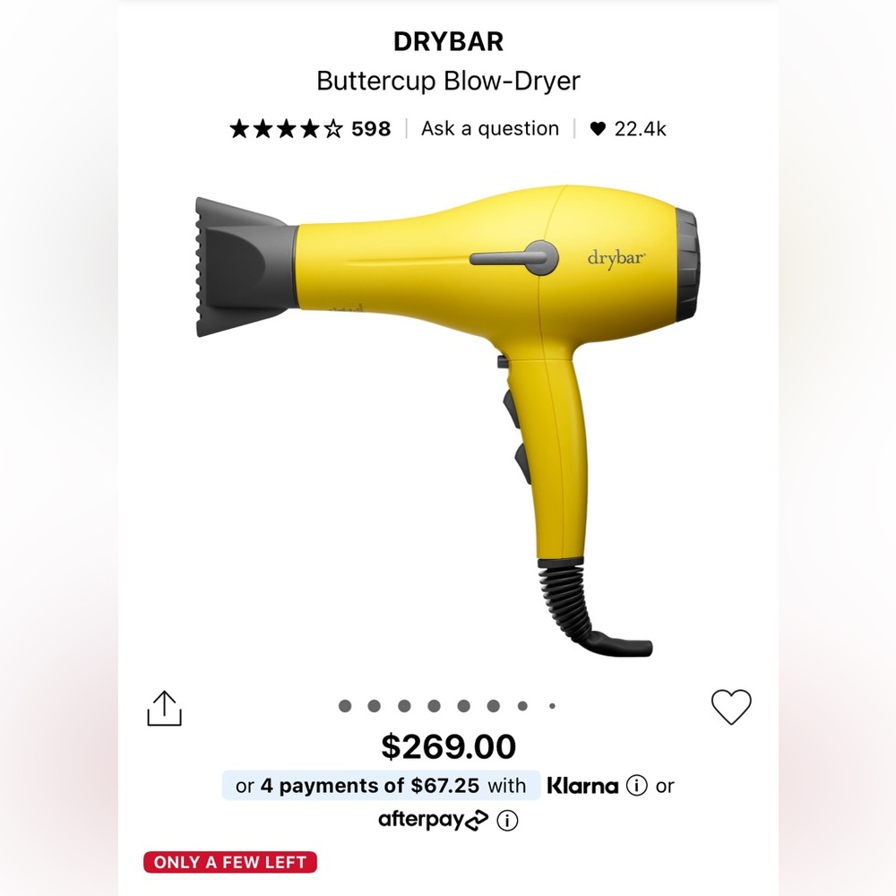 Drybar Buttercup Blow-Dryer